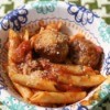 Turkey Meatballs with Pasta in bowl