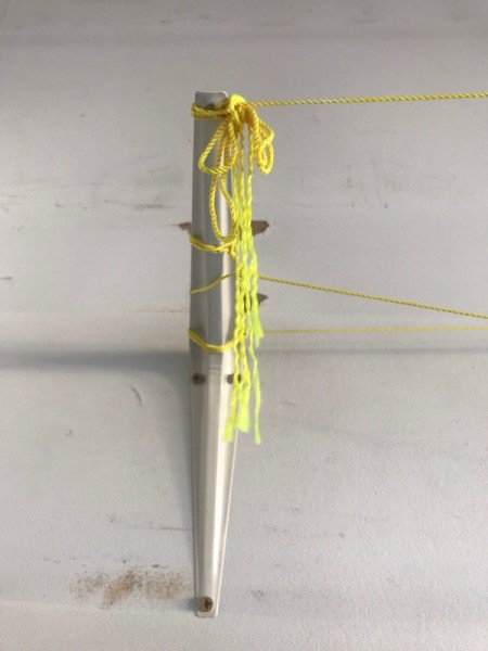 Laundry Drying Line in the Garage - lines