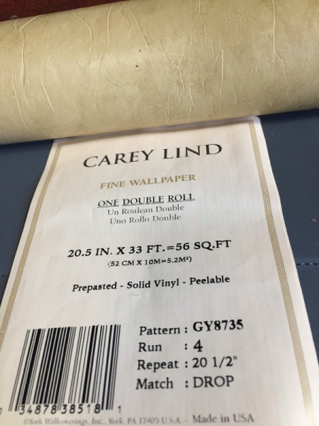 Discontinued Carey Lind Wallpaper