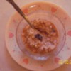 Healthy Oatmeal Pudding in bowl