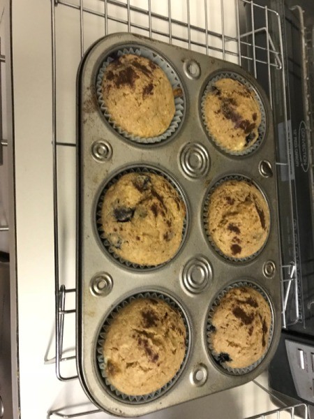 baked Blueberry Muffins