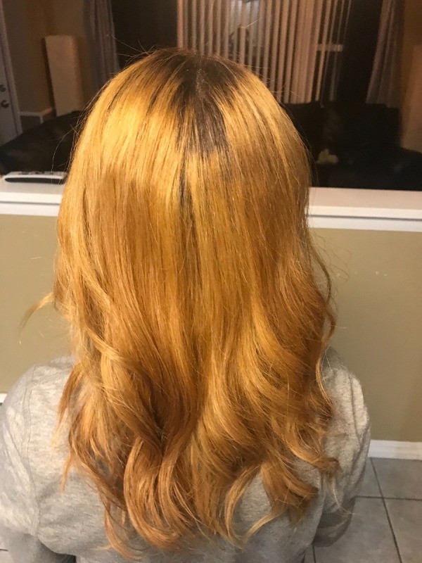 Fixing a Disappointing Dye Job - gold blond