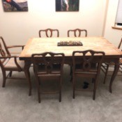 Value of John Breuner Oak Table