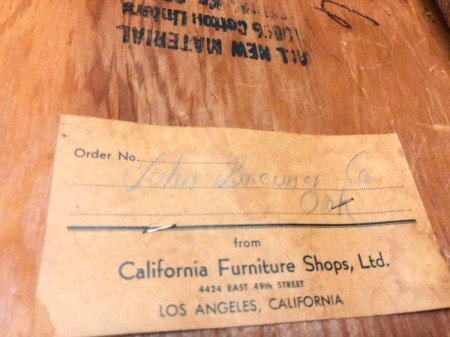 Value of John Breuner Oak Table