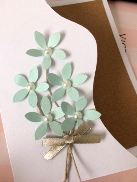 Floral "Feel Better Soon" Card - add more flowers