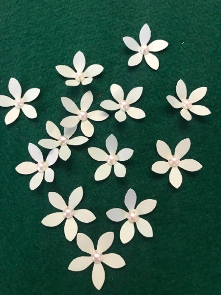 Floral "Feel Better Soon" Card - finished flowers