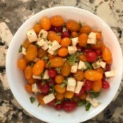 Cherry Tomato and Mozzarella Salad