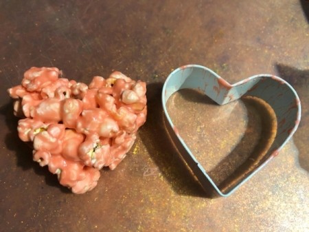 heart cookie cutter with heart