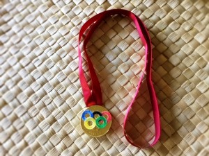 Edible Olympic Medals - candy gold medal on ribbon