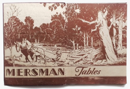 Information on a Mersman Table