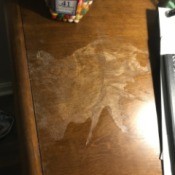 Nail Polish Remover Damaged Desk