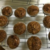 One Bowl Cinnamon Banana Muffins