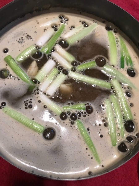 Hot Pot heated both and onions