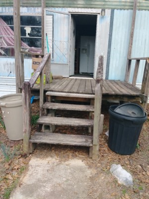 Finding Free or Inexpensive Building Materials - porch in need of repair