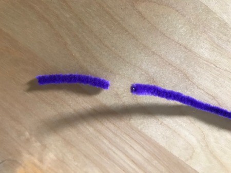 Pipe Cleaners as Cargo for Train