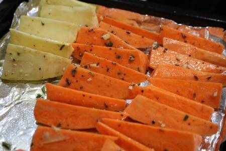Roasted Sweet Potatoes