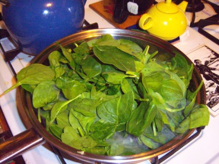 washed Spinach