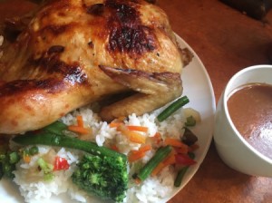 Spicy Orange Roasted Chicken