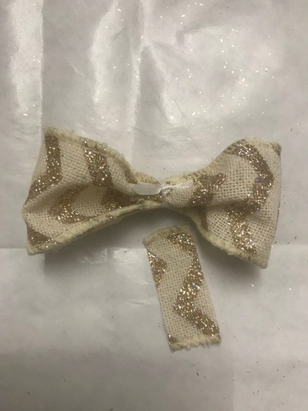 Upcycled Vase from Pepper Grinder - trim off excess ribbon