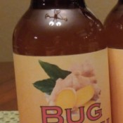 Best Glue for Sticking Custom Labels on Plastic Bottles - bottle of ginger beer