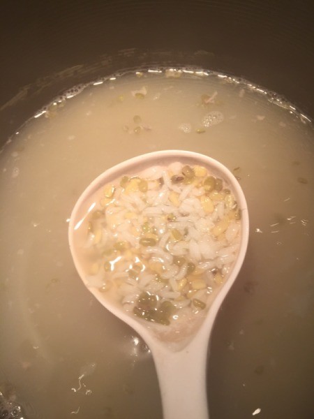 cooked Mung Bean Porridge