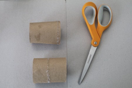 Easter Bunny and Egg Silhouette Stamps - two lengths cut for ears