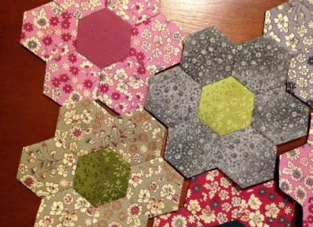 English Paper Pieced Hexagons | ThriftyFun