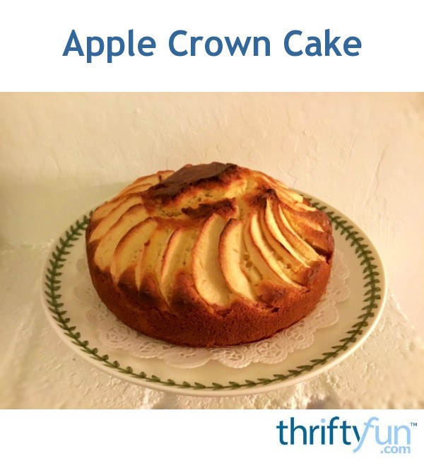 Apple Crown Cake | ThriftyFun