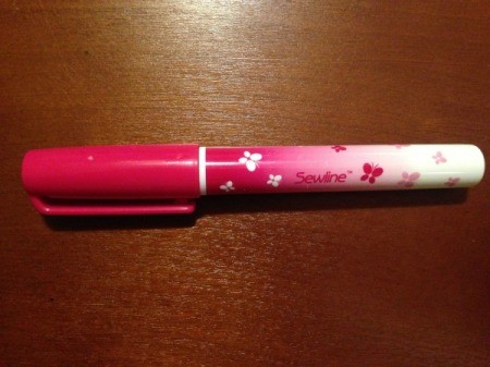 English Paper Pieced Hexagons - glue pen