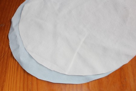 Happy Sad Beanbag - cut out another the same size