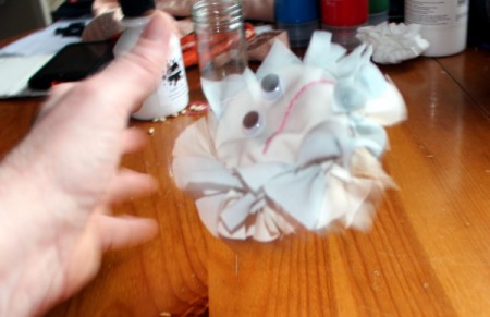 Happy Sad Beanbag - ready to toss