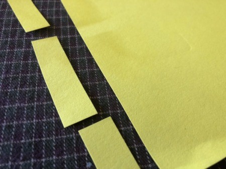 Egg Carton Easter Chick Containers - cut strips of yellow paper