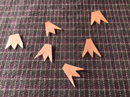 Egg Carton Easter Chick Containers - cut little feet out of orange paper