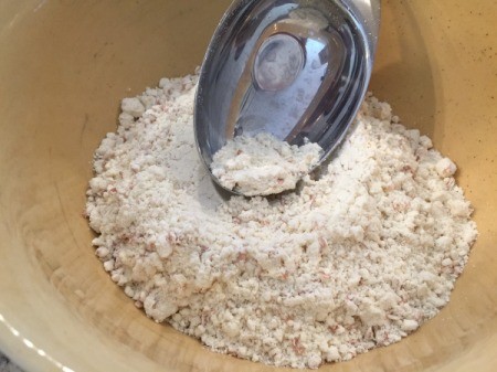 Pancake mix with chia seeds.