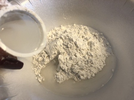 DIY Chalkboard Paint - add water