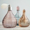 Old glass perfume bottles