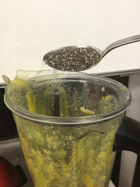 adding chia seeds
