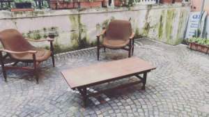 Identifying Vintage Giulio Moscatelli Lounge Chairs