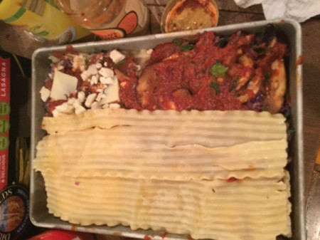 layering Lasagna