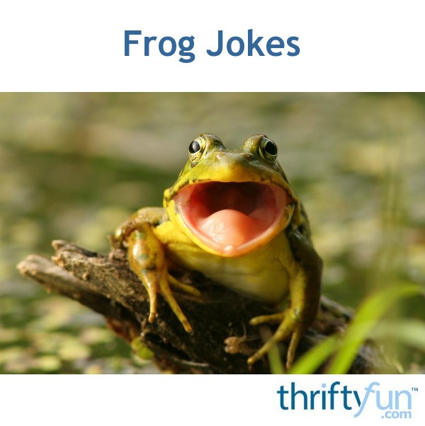 Frog Jokes Thriftyfun