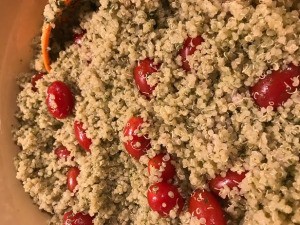 Herb Quinoa with Tomatoes