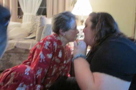 Having a Big Girls' Slumber Party - final pair