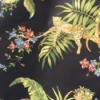 Looking for Discontinued Jaima Brown Wallpaper - floral jungle motif on black background