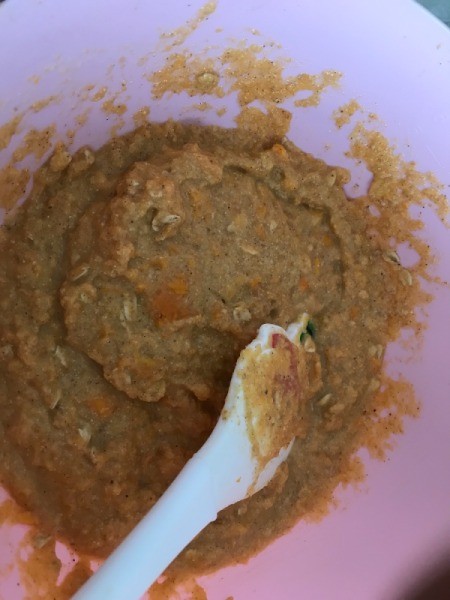 mixing wet and dry ingredients