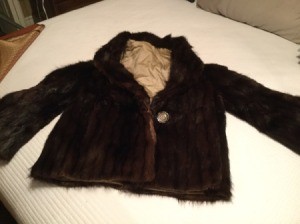 Fur Jacket Keepsake Craft Ideas - short fur jacket