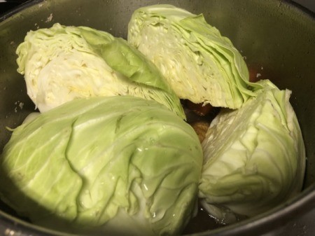 cabbage quarters