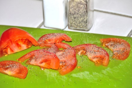 cut tomatoes