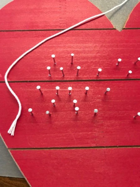 Wood Lovers' Initials String Art