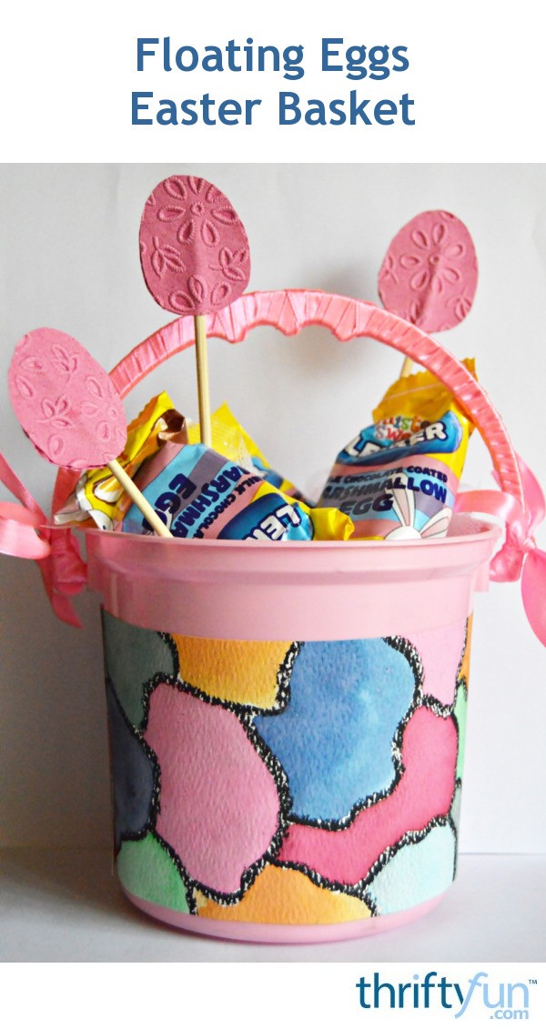 Making a Floating Eggs Easter Basket ThriftyFun