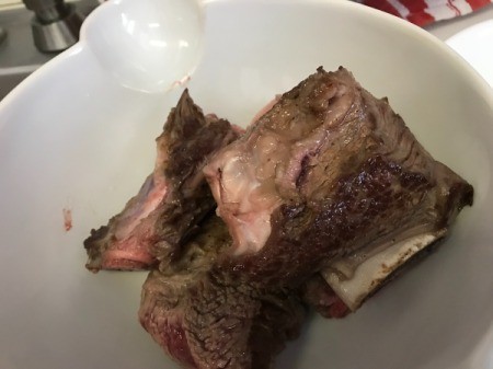 browned Short Ribs in bowl